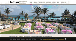 Desktop Screenshot of indiandestinationwedding.com